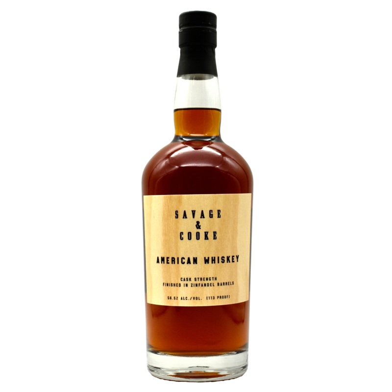 Savage & Cooke American Whiskey Cask Strength 750ml