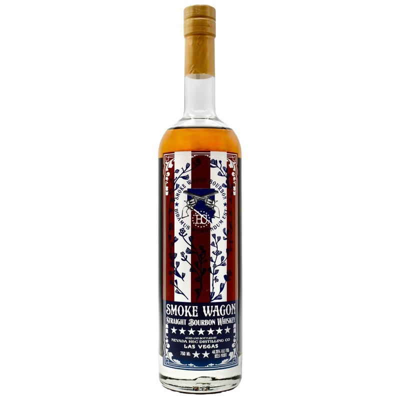 Smoke Wagon Bourbon American Flag 750ml