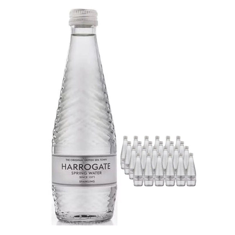 Harrogate Spring Sparkling Water Bottle Multipack, 24 x 330 ml