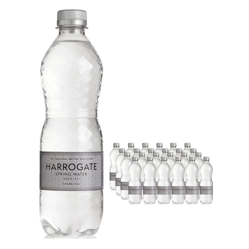 Harrogate Spring Sparkling Water Bottle Multipack, 24 x 500 ml