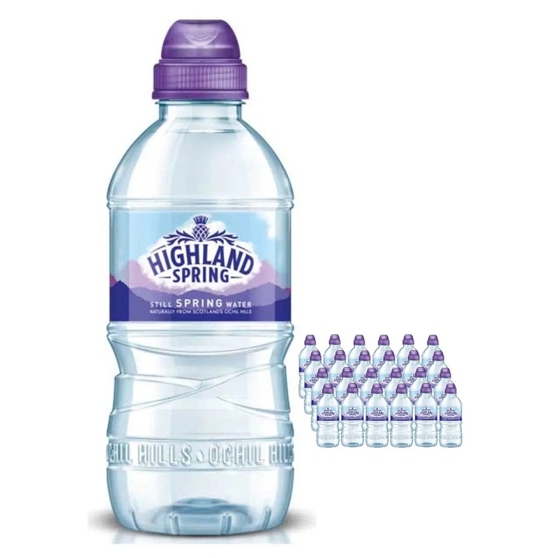 Highland Spring Still Water Bottle Multipack, 24 x 330 ml