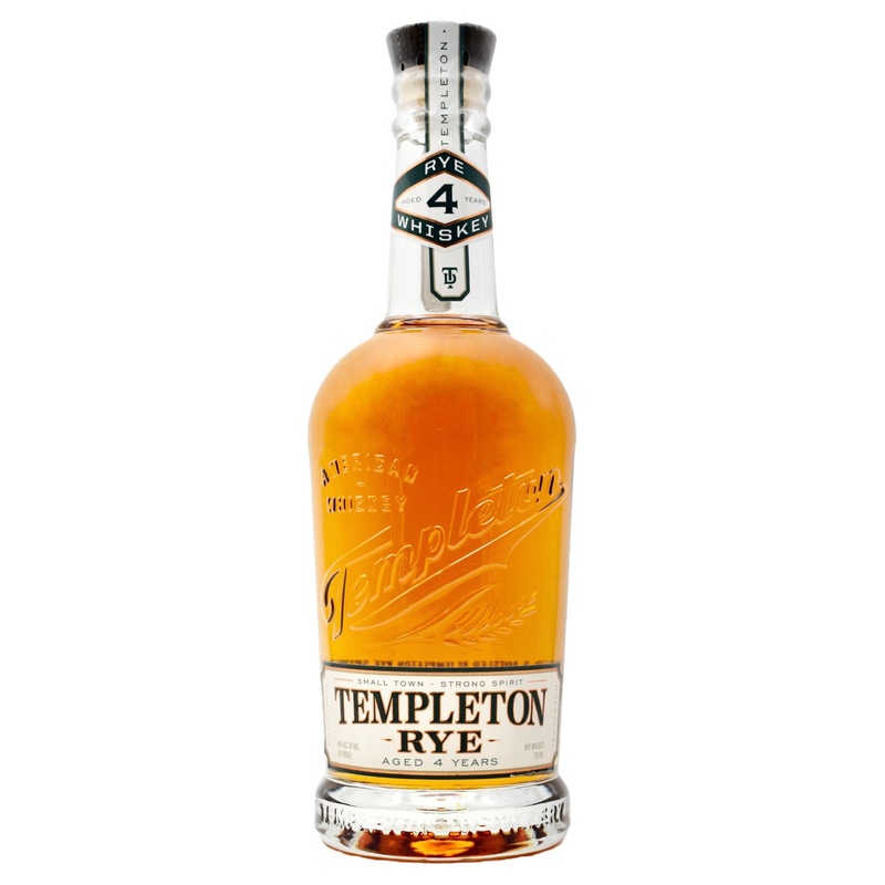 Templeton Rye Whiskey 4yr 750ml