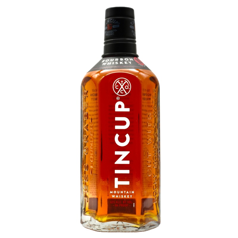 Tin Cup 10 Bourbon 750ml