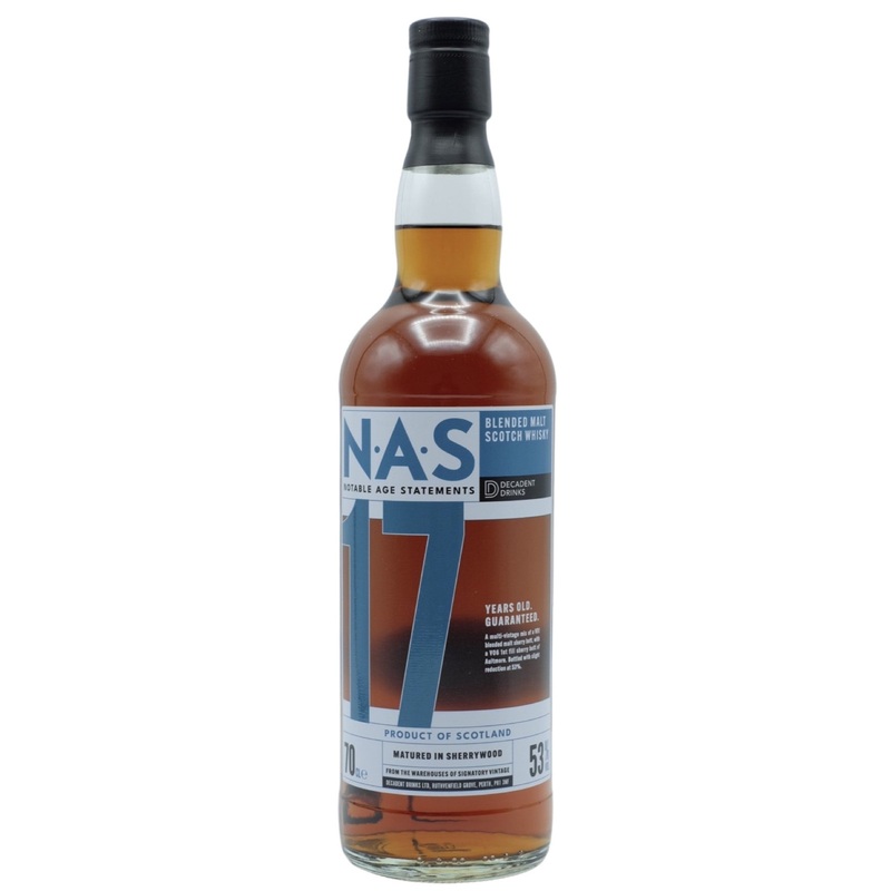 Whisky Sponge Blended Malt 17 Year NAS