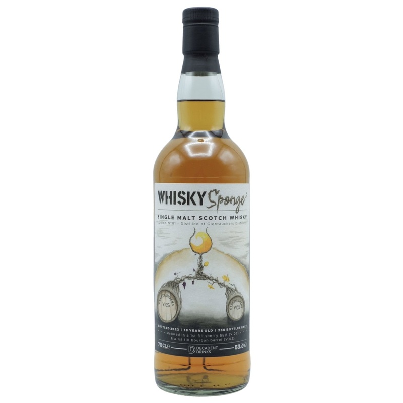 Whisky Sponge Glentauchers 18 Year