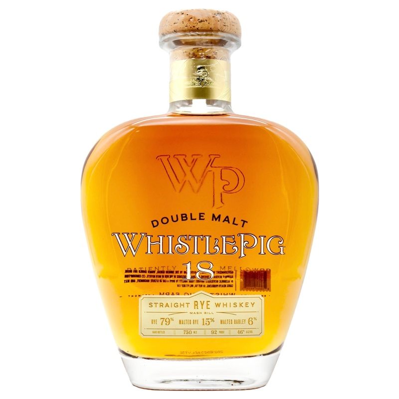 Whistlepig 18yr Rye Whiskey 750ml