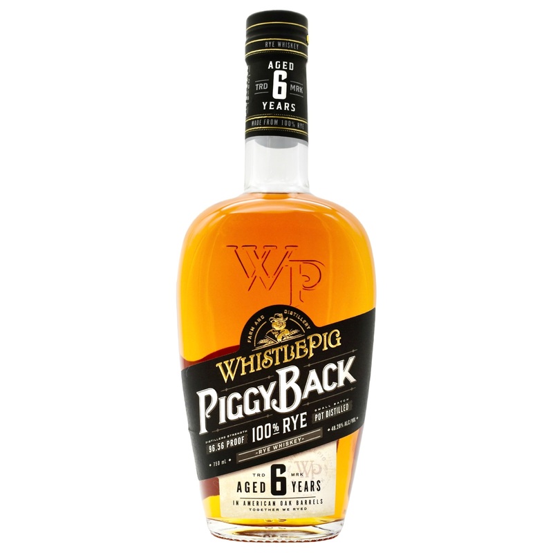 Whistlepig 6yr Piggyback Rye 750ml