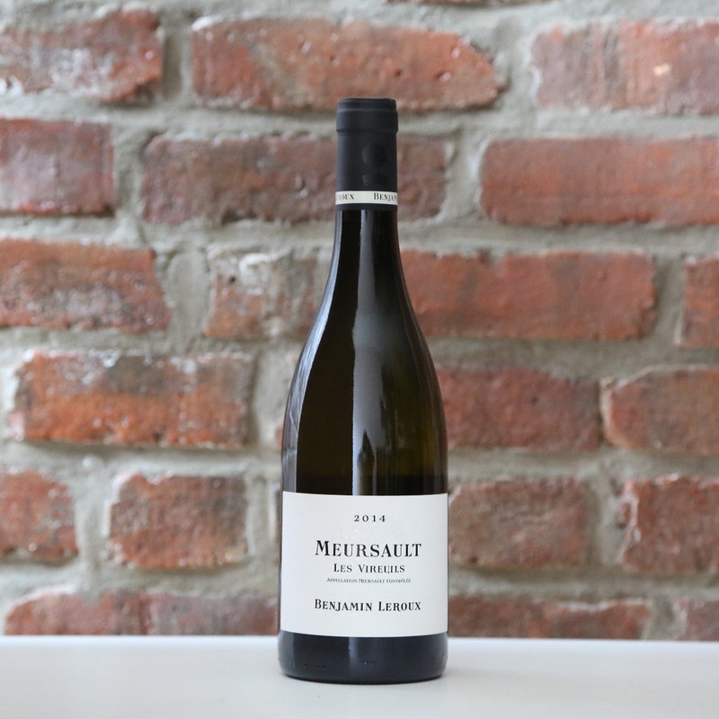 2014 Benjamin Leroux Meursault Les Vireuils, Cote De Beaune, France