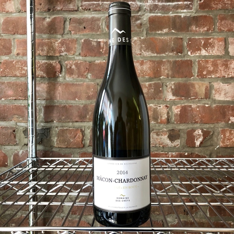 2014 Domaine des Crets Macon Chardonnay Climat en Bout, Burgundy, France