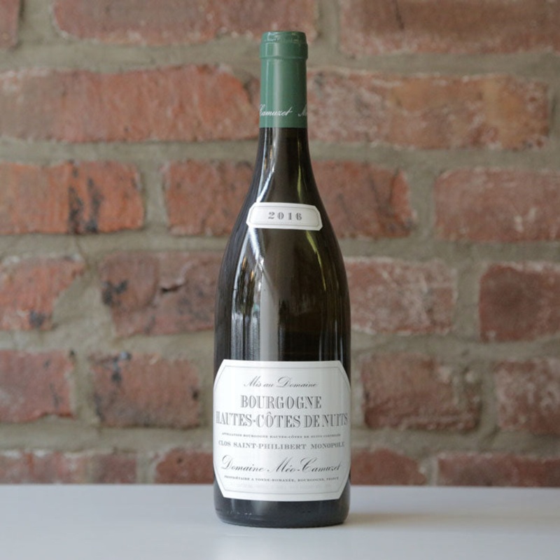 2016 Meo-Camuzet Bourgogne Hautes-Cotes-de-Nuits Blanc Clos Saint-Philibert Monopole, Burgundy, France