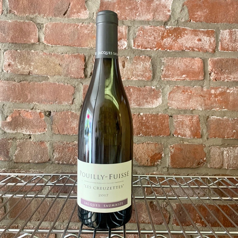 2017 Domaine Jacques & Nathalie Saumaize Pouilly-Fuisse Les Creuzettes, Maconnais, France