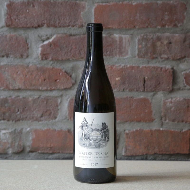 2017 Maitre de Chai Kierkegaard Chenin Blanc, California, USA