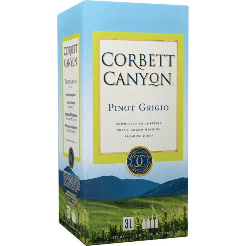 CORBETT CANYON PINOT GRIGIO BIB