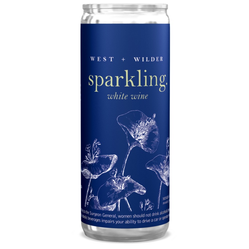 WEST + WILDER SPKL WHITE CAN 24PK