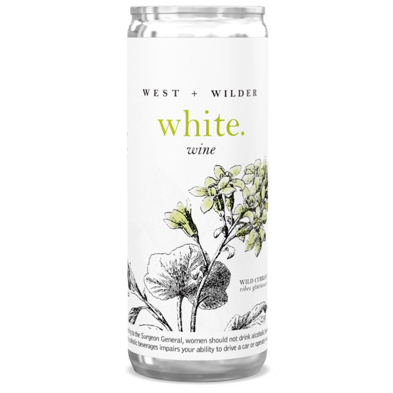 WEST + WILDER WHITE WINE CAN 24PK