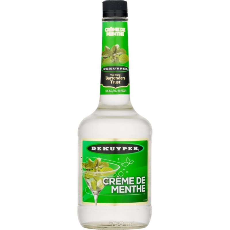 DEKUYPER CREME DE MENTHE WHITE 60 750ML