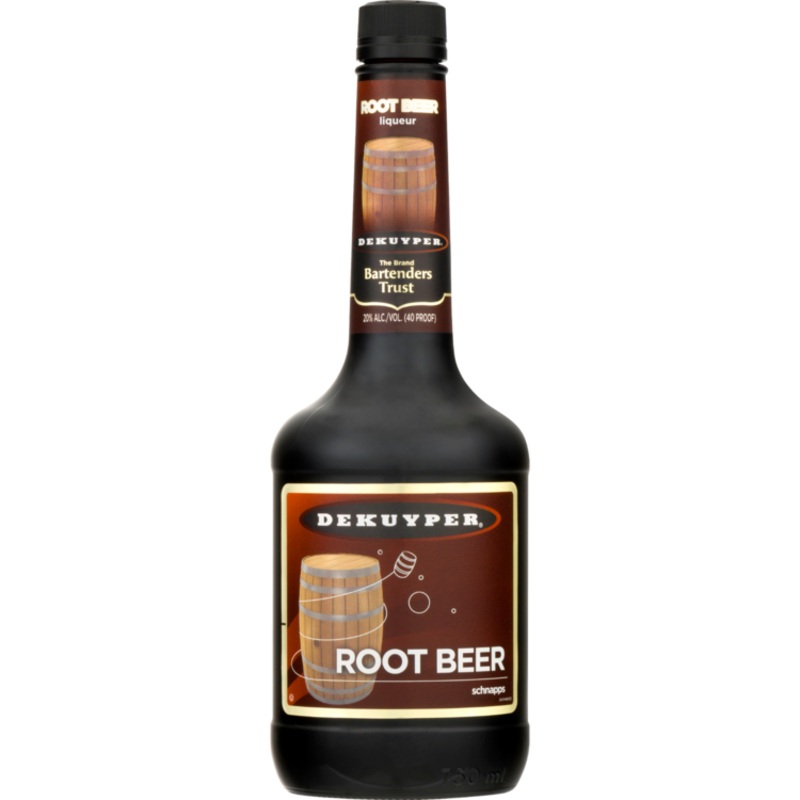DEKUYPER ROOT BEER SCHNAPPS 40 750ML