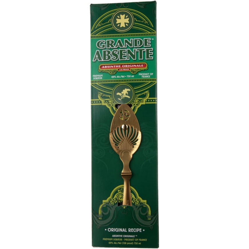 GRANDE ABSENTE ABSINTHE ORIGINALE 138 W/ ABSINTHE SPOON 750ML