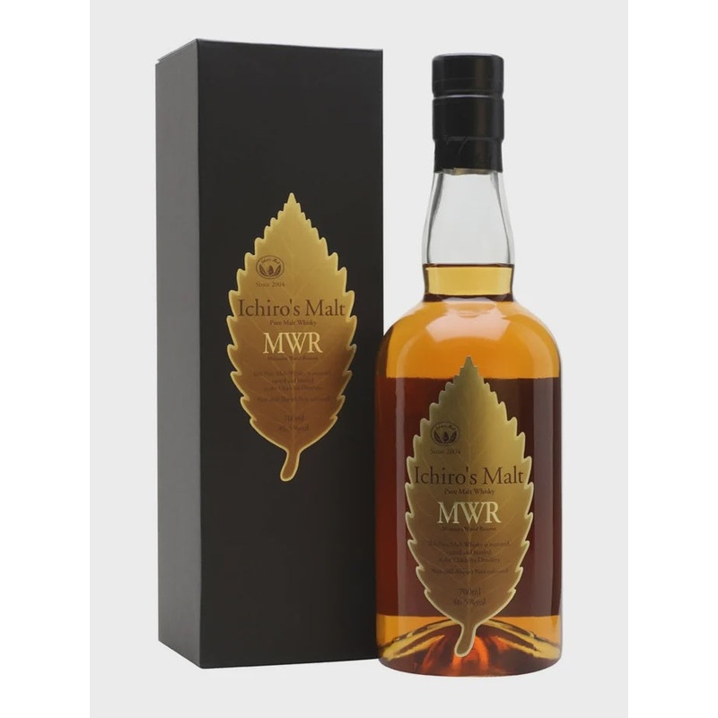 Ichiro's Malt MWR  Mizunara Wood Reserve Japanese Blended Malt Whisky 46.5% 70cl