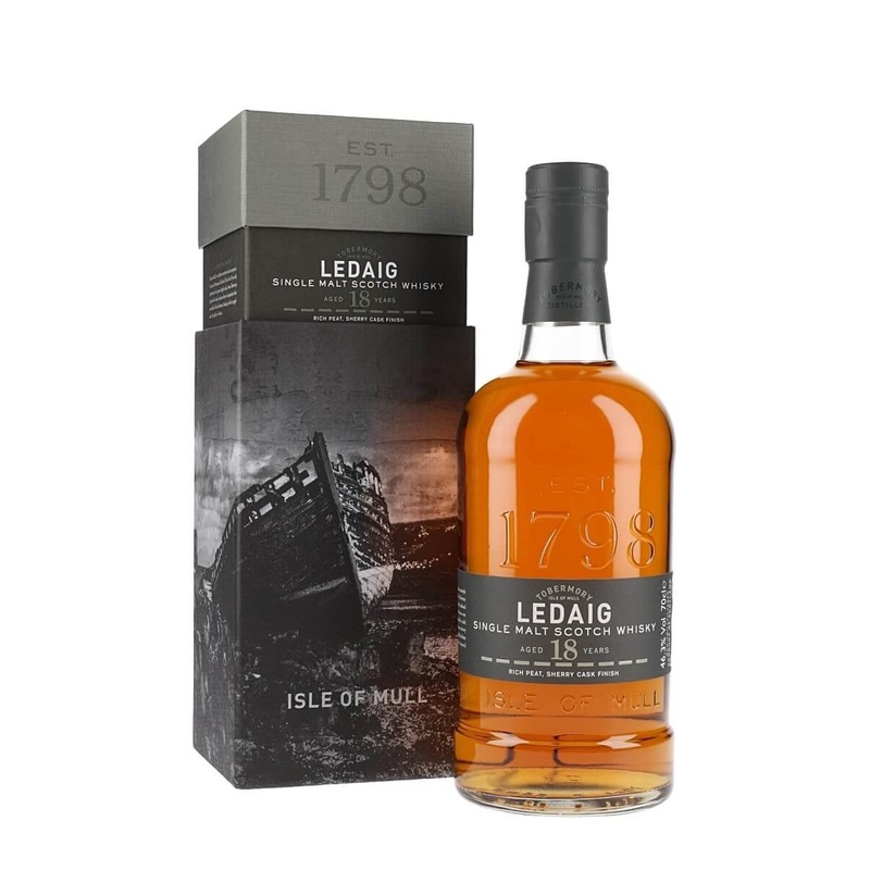 Ledaig 18 Year Old Island Single Malt Scotch Whisky 46.3% abv 70cl