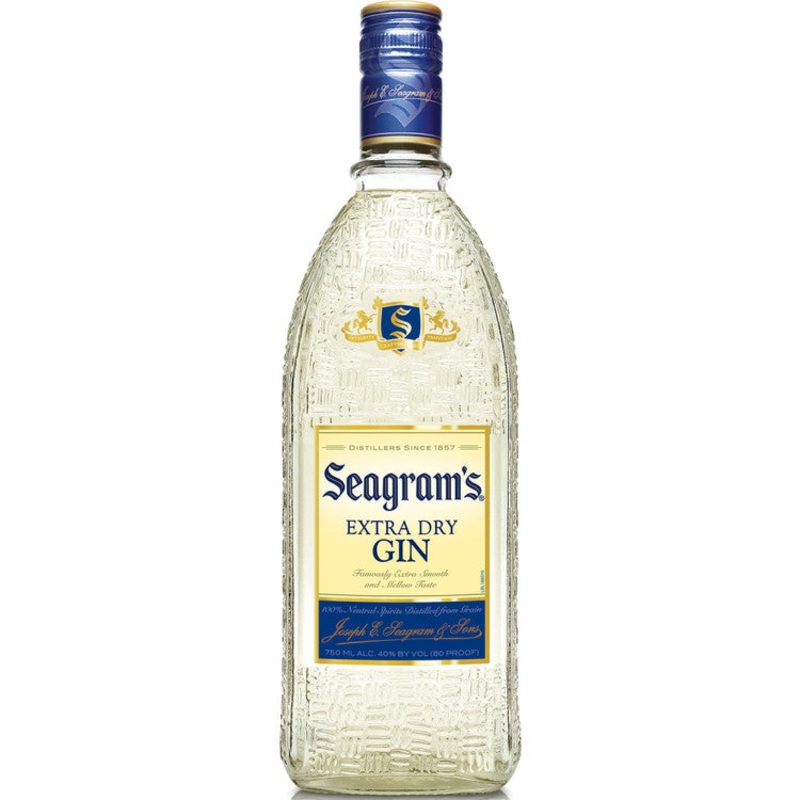 SEAGRAM'S EXTRA DRY GIN 80 750ML