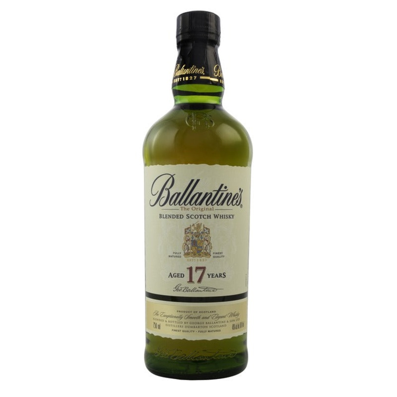 BALLANTINE'S BLENDED SCOTCH 17 YR 80 750ML