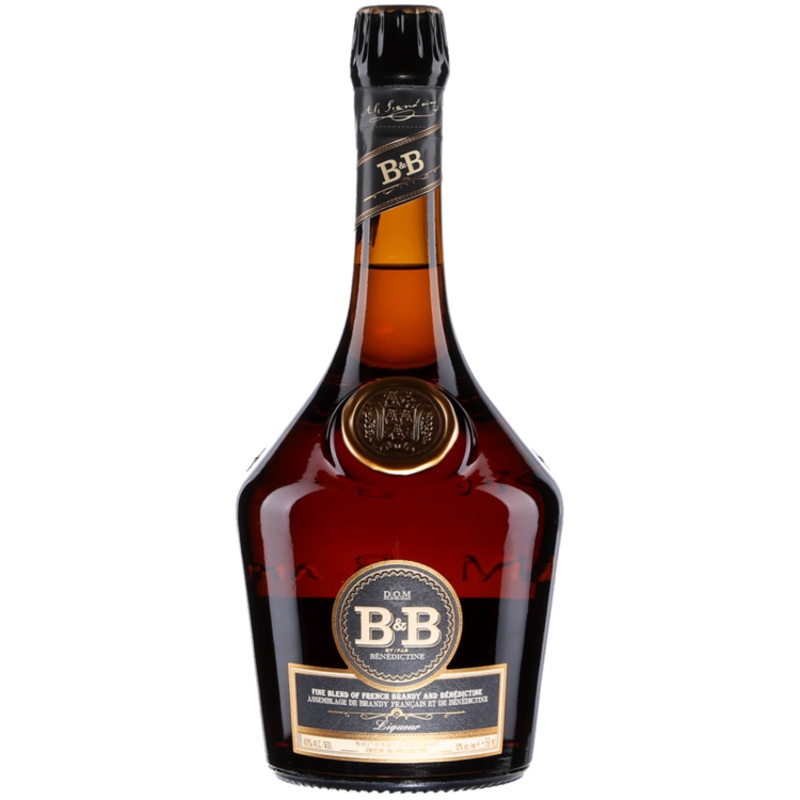 BENEDICTINE BRANDY LIQUEUR B&B 80 750ML