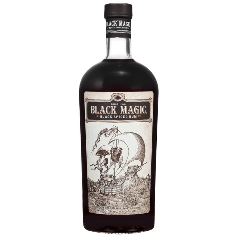 BLACK MAGIC BLACK SPICED RUM 94 750ML