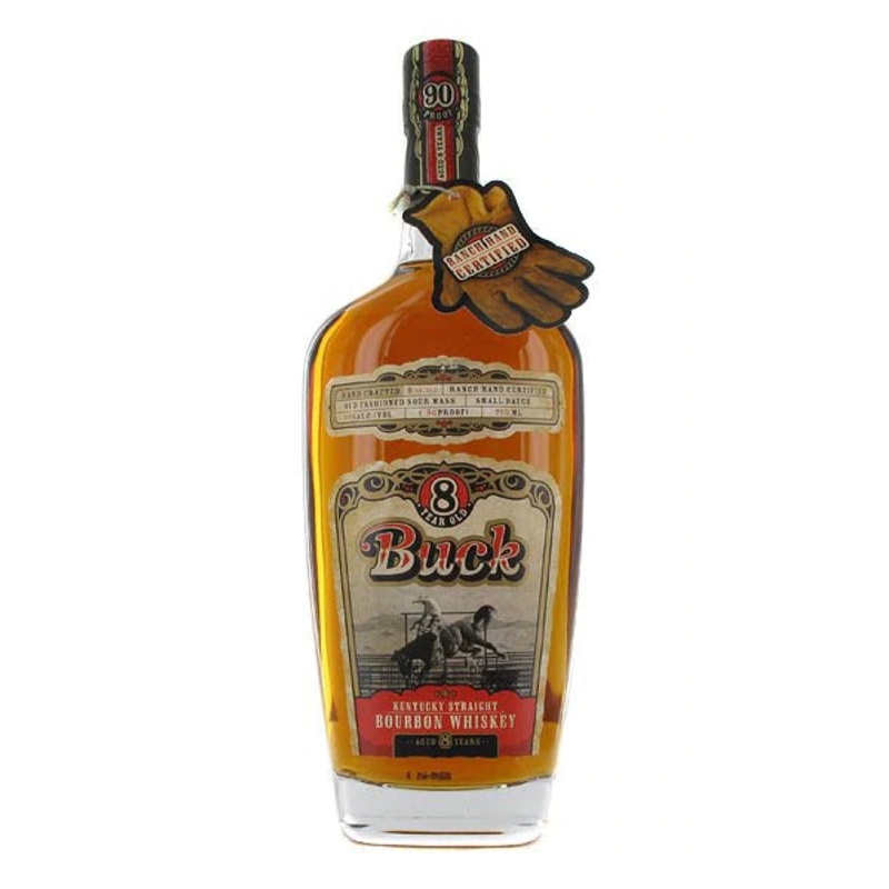 Buck Straight Bourbon 8 Yr 90 750ML