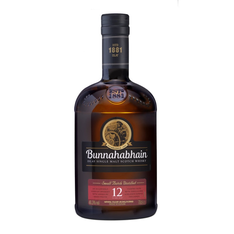 BUNNAHABHAIN SINGLE MALT SCOTCH 12 YR 92.6 750ML