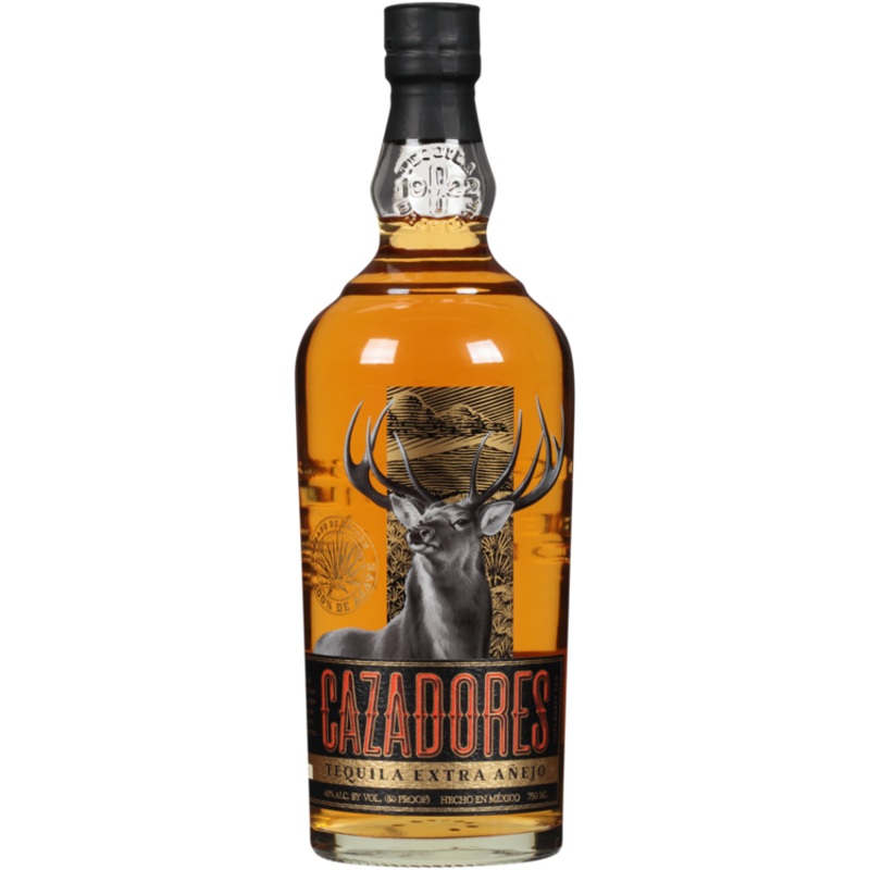 CAZADORES TEQUILA EXTRA ANEJO 80 W/ GIFT BOX 750ML