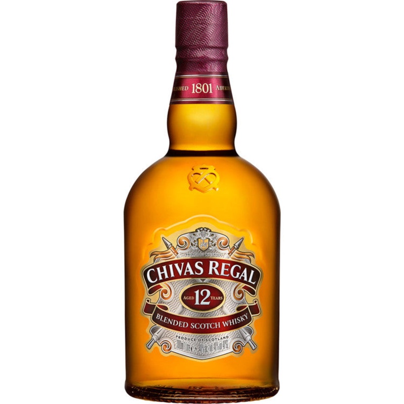 CHIVAS REGAL BLENDED SCOTCH 12 YR 80 750ML