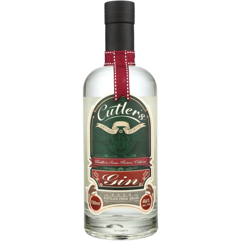 Cutler'S Artisan Spirits Dry Gin 92 750ML