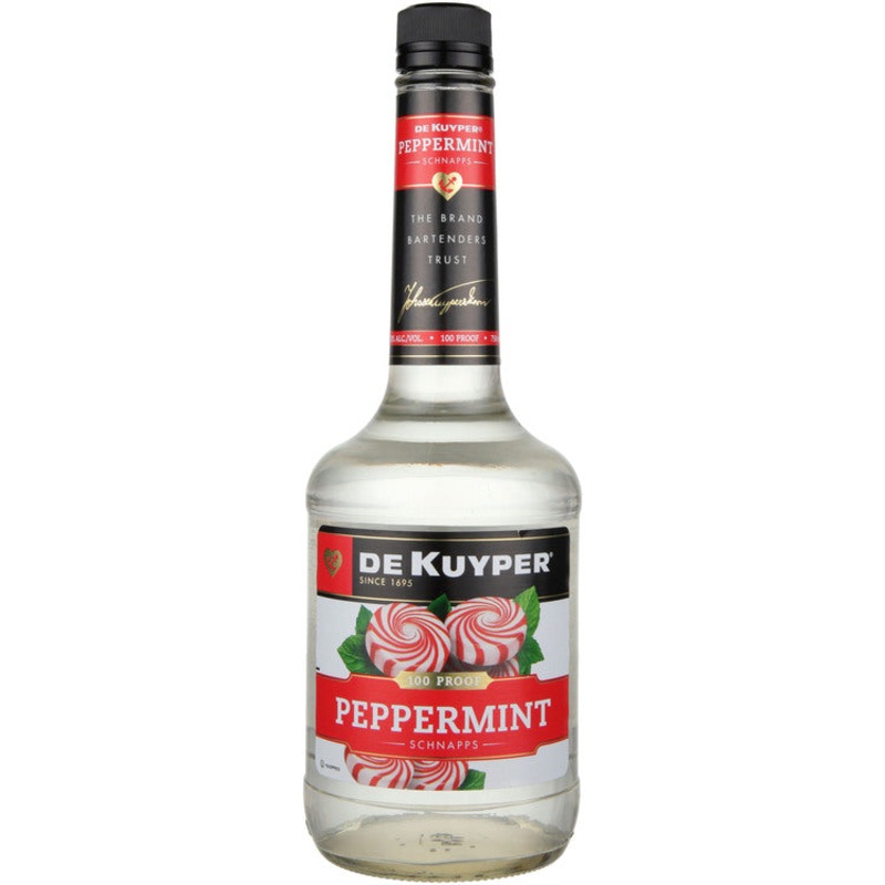 DEKUYPER PEPPERMINT SCHNAPPS 100 750ML