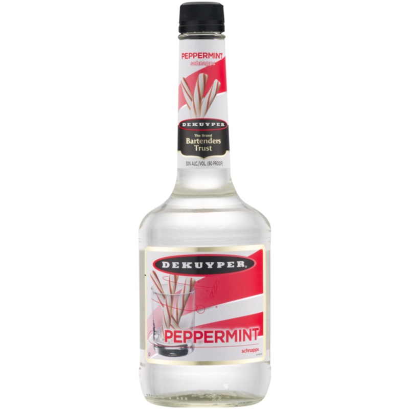 DEKUYPER PEPPERMINT SCHNAPPS 60 750ML