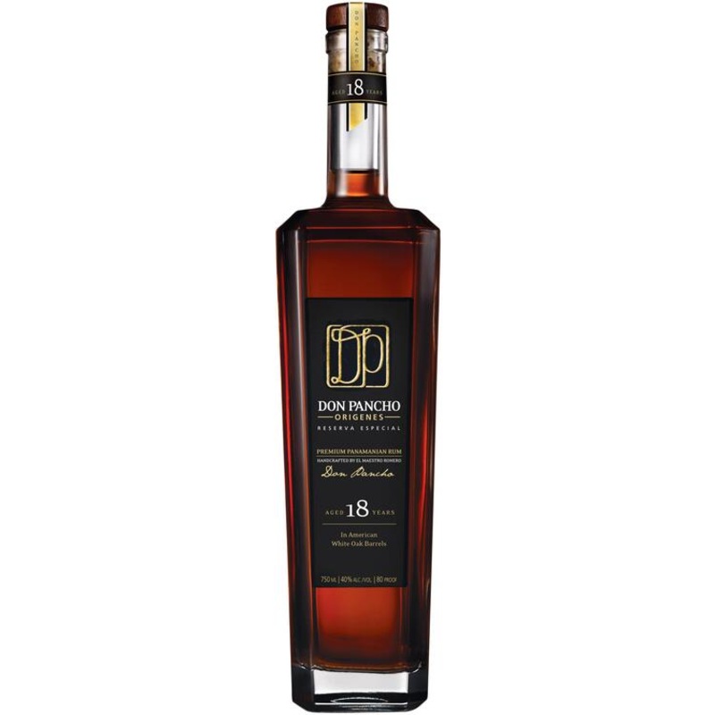 DON PANCHO AGED RUM RESERVA ESPECIAL ORIGENES 18 YR 80 750ML