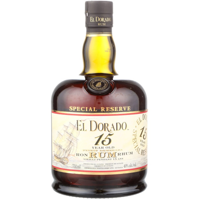 El Dorado Demerara Rum Special Reserve 15 Yr 80 750ML