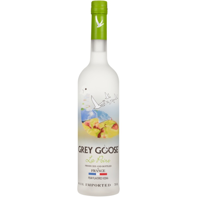 GREY GOOSE PEAR FLAVORED VODKA LA POIRE 80 750ML