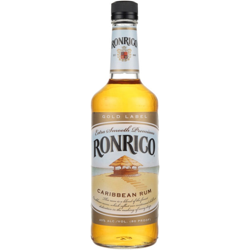 RONRICO GOLD RUM GOLD LABEL 80 750ML