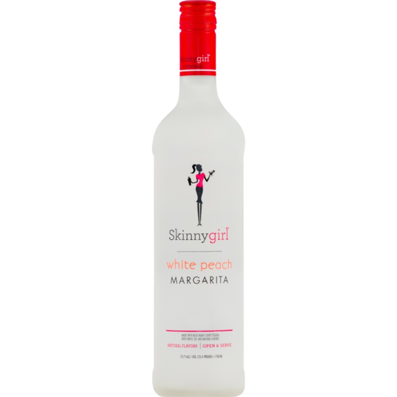 SKINNYGIRL WHITE PEACH MARGARITA 25.4 750ML