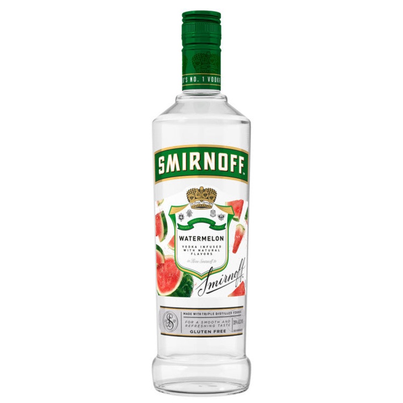 SMIRNOFF WATERMELON FLAVORED VODKA 70 750ML
