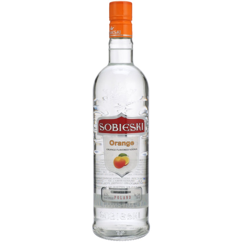 Sobieski Orange Flavored Vodka 70 750ML