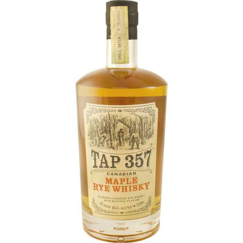 TAP 357 CANADIAN MAPLE RYE WHISKY 81 750ML
