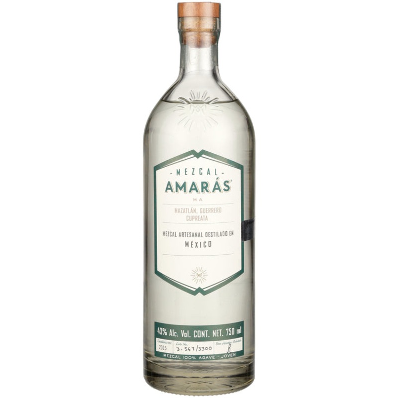 AMARAS MEZCAL JOVEN CUPREATA 86 750ML