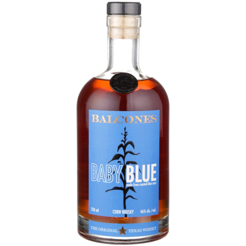 BALCONES CORN WHISKY BABY BLUE 92 750ML
