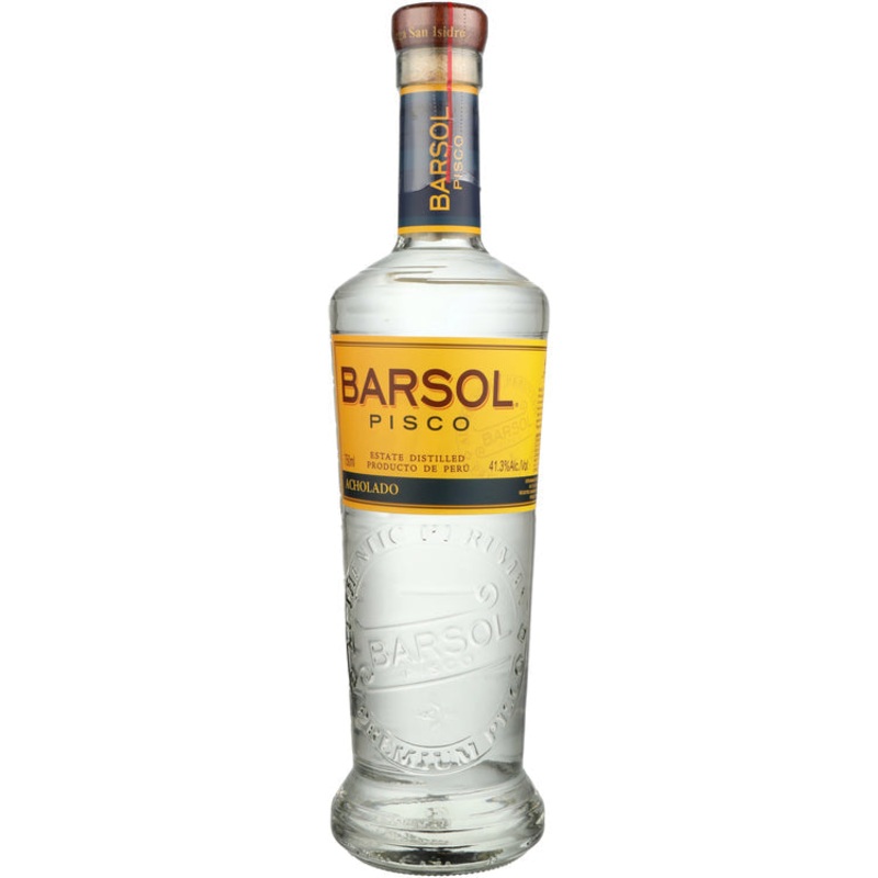 BARSOL PISCO ACHOLADO SELECTO 82.6 750ML