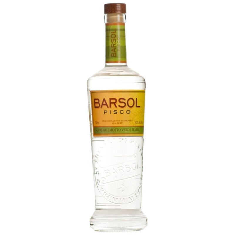 BARSOL PISCO MOSTO VERDE ITALIA SUPREMO 83.6 750ML