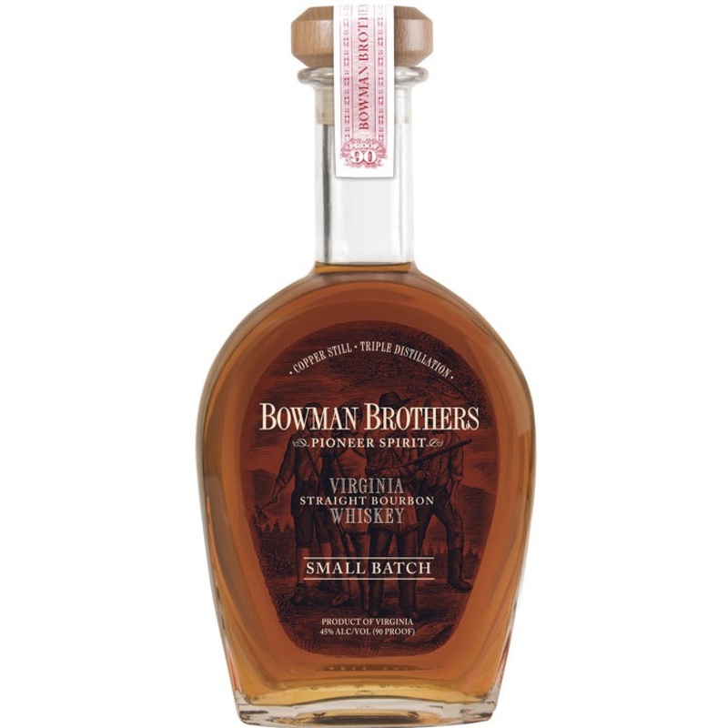 BOWMAN BROTHERS STRAIGHT BOURBON SMALL BATCH 90 750ML
