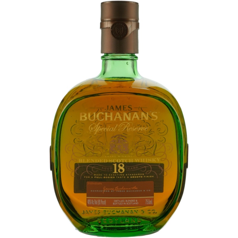 BUCHANAN'S BLENDED SCOTCH SPECIAL RESERVE 18 YR 80 750ML
