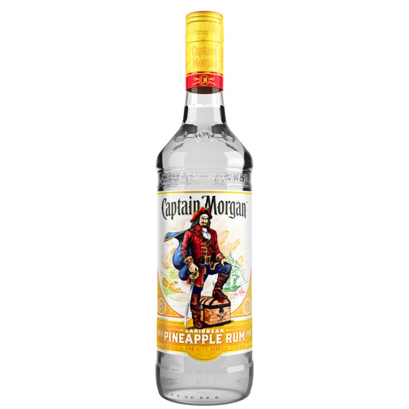 CAPTAIN MORGAN PINEAPPLE FLAVORED RUM CARIBBEAN PINEAPPLE 70 750ML